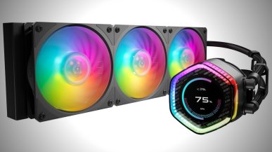Cooler Master prezentuje MasterLiquid 360 Ion - chłodzenie AIO z wyświetlaczem LCD