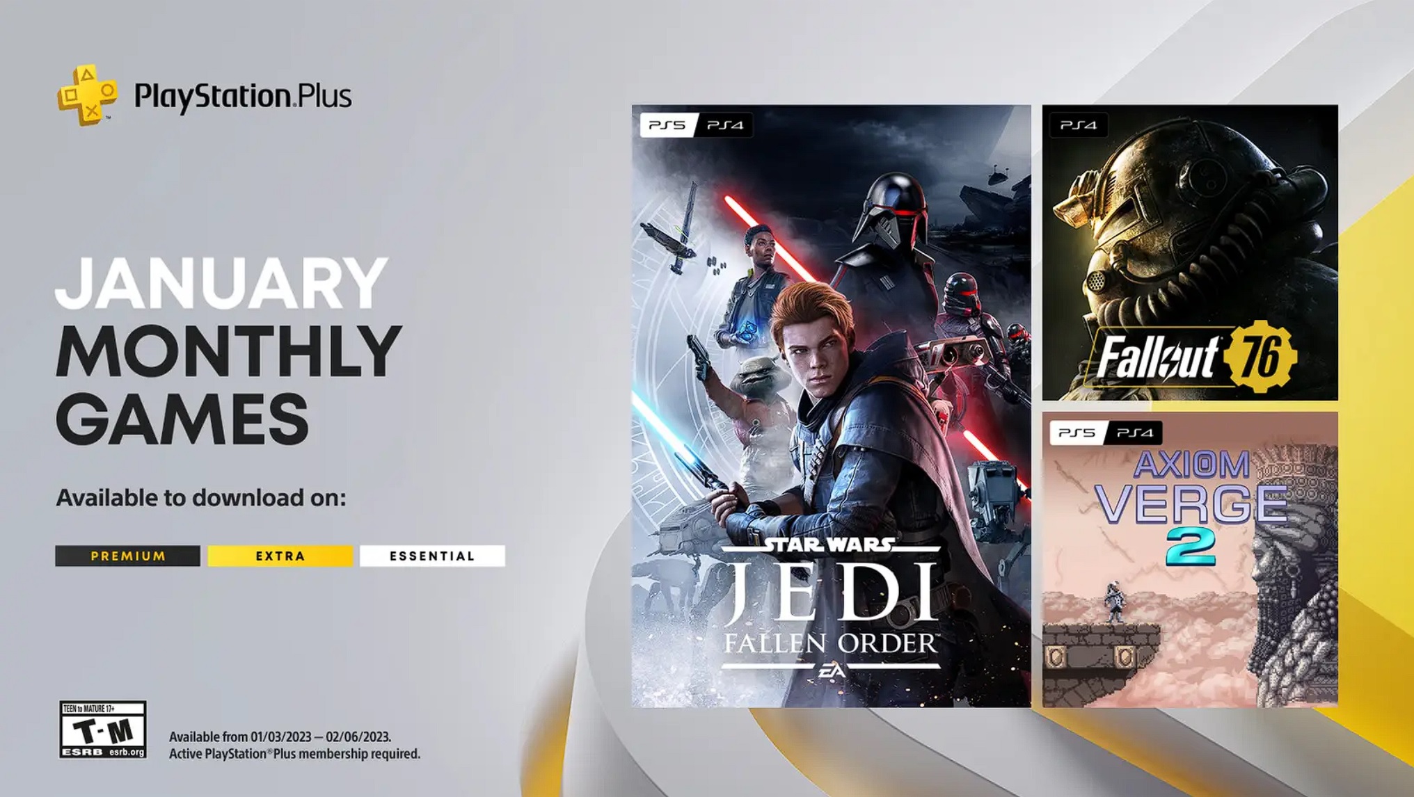 PS Plus styczeń 2023