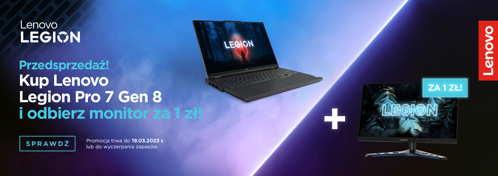 Lenovo startuje z przedsprzedażą Lenovo Legion Pro 7 (8. generacji), przyspieszonego sztuczną inteligencją